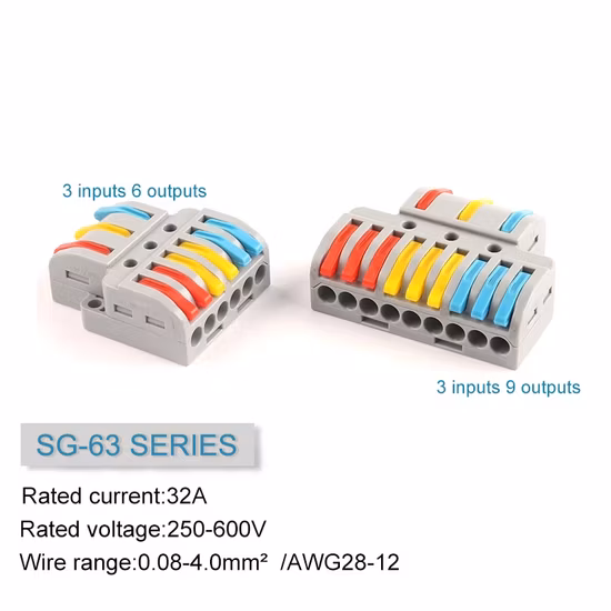 Krealux Belecks P03 Fast Connection Screwless Push Wire Lighting Fixture Connectors