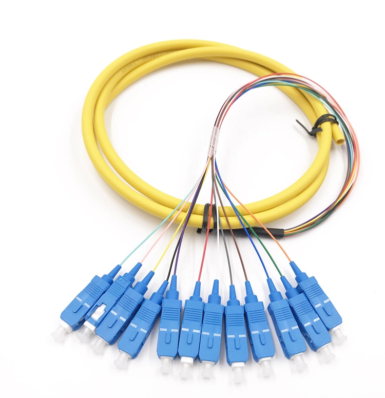 SC/PC Sm 9/125 Distribution Fiber Optic Pigtail