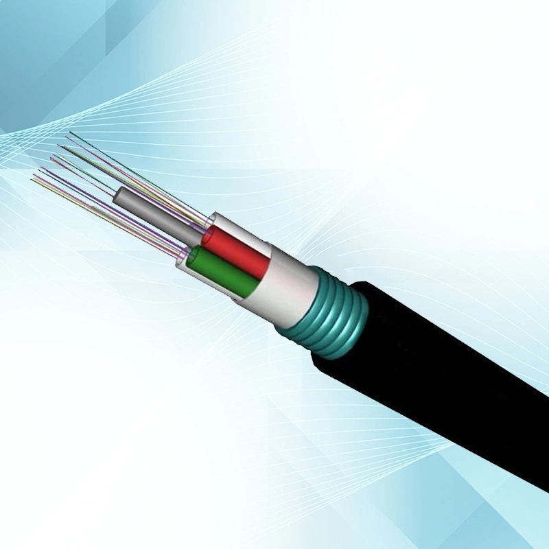 GYTS Anti-Rodent Singlemode Fiber Optic Cable Outdoor Direct-Burial 12/24/96/144/288 Core