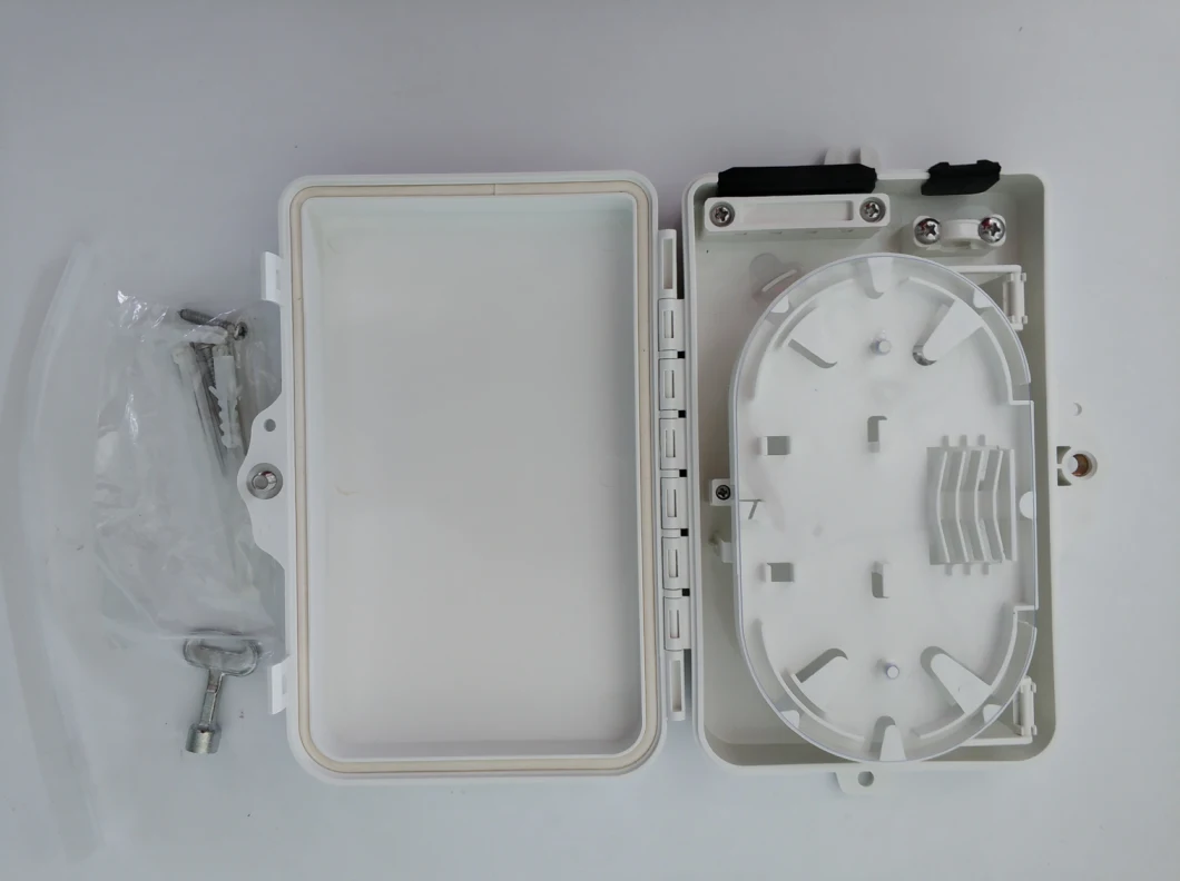 FTTX 4 Ports Fiber Optical Fat Plastic End User Box