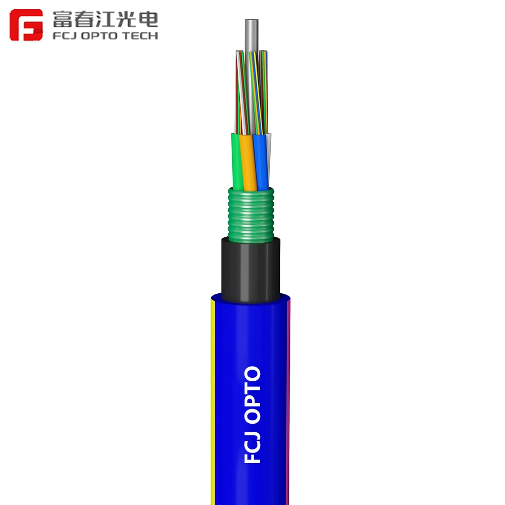ADSS High Performance G652D Optical Outdoor Self-Support Fiber Optic ADSS Aerial Cable