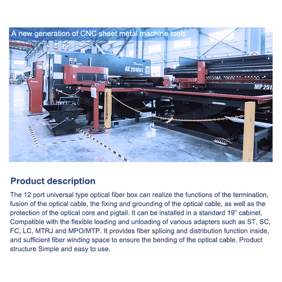 Abalone Factory Supply 24 48 72 96 144 288 Port-Patchpanel mit hoher Dichte für Glasfaserkonverter-Glasfasergeräte